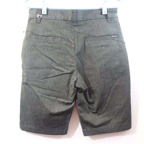 Volcom Shorts Men's 29 Vmonty Stretch Charcoal Gray NWT - Picture 5 of 9